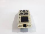 Vintage 1980 Kidco Burnin' Key Cars Datsun 280ZX Turbo Gold Chrome and Black Plastic Body Toy Car Vehicle - No Key - 1/64 - Macao