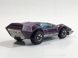 Vintage 1971 Hot Wheels Red Lines Bugeye Spectraflame Magenta Purple Die Cast Toy Car Vehicle with Opening Hood