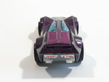 Vintage 1971 Hot Wheels Red Lines Bugeye Spectraflame Magenta Purple Die Cast Toy Car Vehicle with Opening Hood