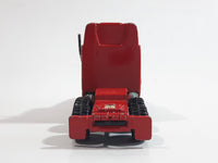 Regent Pro Engine Fire Dept Semi Tractor Truck Red Die Cast Toy Car Vehicle