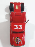 Regent Pro Engine Fire Dept Semi Tractor Truck Red Die Cast Toy Car Vehicle