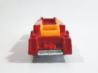 Unknown Brand Fire Dept Ladder Truck Red Die Cast Toy Car Vehicle Missing Ladder