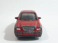 Motor Max No. 6066 Mercedes-Benz C Class Red Die Cast Toy Luxury Car Vehicle