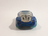 2013 Hot Wheels HW Racing X-Raycers Nerve Hammer Clear Blue Die Cast Toy Car Vehicle