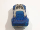 2013 Hot Wheels HW Racing X-Raycers Nerve Hammer Clear Blue Die Cast Toy Car Vehicle