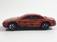 2004 Hot Wheels Oldsmobile Aurora Red Die Cast Toy Car Vehicle 5SP