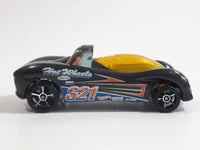 2015 Hot Wheels Power Pipes Black Die Cast Toy Car Vehicle