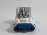 2013 Hot Wheels HW Racing Rennen Rig White Blue Die Cast Toy Car Vehicle