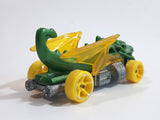 2014 Hot Wheels HW City: Medieval Rides Dragon Blaster Green Die Cast Toy Car Vehicle