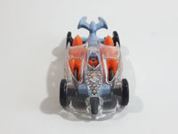 2009 Hot Wheels Pedal De Metal Light Blue & Clear Die Cast Toy Car Vehicle