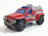 2006 Matchbox Fire 4x4 Fire Truck Red Die Cast Toy Emergency Rescue Firefighting Vehicle