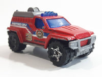 2006 Matchbox Fire 4x4 Fire Truck Red Die Cast Toy Emergency Rescue Firefighting Vehicle