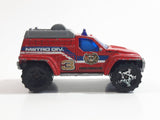 2006 Matchbox Fire 4x4 Fire Truck Red Die Cast Toy Emergency Rescue Firefighting Vehicle