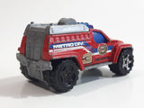 2006 Matchbox Fire 4x4 Fire Truck Red Die Cast Toy Emergency Rescue Firefighting Vehicle