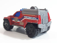 2006 Matchbox Fire 4x4 Fire Truck Red Die Cast Toy Emergency Rescue Firefighting Vehicle