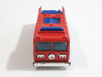 1982 Hot Wheels Fire Eater Red Fire Truck Die Cast Toy Car Vehicle - BW - Blue Lights