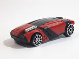 2007 Hot Wheels Stunt Strikers Thunderblade Red & Black No. 4/8 Die Cast Toy Car Vehicle McDonald's Happy Meal