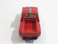 1980s Yatming Chevy Stepside Red Pickup Truck No. 1601 Die Cast Toy Car Vehicle - Made in China