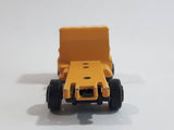 Vintage Yatming Semi Delivery Truck Yellow Die Cast Toy Car Vehicle