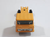 Vintage Yatming Semi Delivery Truck Yellow Die Cast Toy Car Vehicle