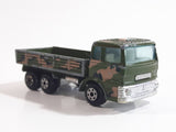 Yat Ming No. 1362 1965 Ford D Series Truck Military Army Green and Brown Camouflage Die Cast Toy Car Vehicle