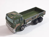 Yat Ming No. 1362 1965 Ford D Series Truck Military Army Green and Brown Camouflage Die Cast Toy Car Vehicle