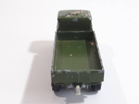 Yat Ming No. 1362 1965 Ford D Series Truck Military Army Green and Brown Camouflage Die Cast Toy Car Vehicle