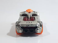 2011 Hot Wheels Thrill Racers - Volcano Rocket Fire Chrome Die Cast Toy Car Vehicle