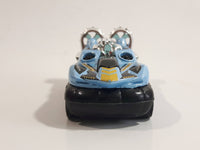 2016 Hot Wheels HW Snow Stormers Hover Storm Hovercraft Boat Light Blue and Black Die Cast Toy Car Vehicle