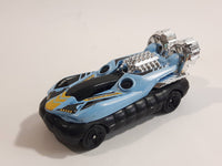 2016 Hot Wheels HW Snow Stormers Hover Storm Hovercraft Boat Light Blue and Black Die Cast Toy Car Vehicle