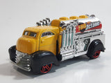 2019 Hot Wheels HW Metro Fast Gassin Fuel Truck Yellow with Chrome Tank Die Cast Toy Car Vehicle