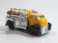 2019 Hot Wheels HW Metro Fast Gassin Fuel Truck Yellow with Chrome Tank Die Cast Toy Car Vehicle