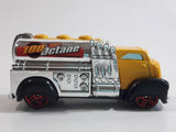 2019 Hot Wheels HW Metro Fast Gassin Fuel Truck Yellow with Chrome Tank Die Cast Toy Car Vehicle