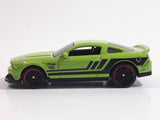 2017 Hot Wheels Muscle Mania Mustang Boss 302 Laguna Seca Lime Green Die Cast Toy Car Vehicle