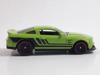 2017 Hot Wheels Muscle Mania Mustang Boss 302 Laguna Seca Lime Green Die Cast Toy Car Vehicle