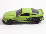 2017 Hot Wheels Muscle Mania Mustang Boss 302 Laguna Seca Lime Green Die Cast Toy Car Vehicle