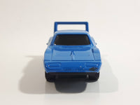 2017 Hot Wheels Muscle Mania '69 Dodge Charger Daytona Blue Die Cast Toy Muscle Car Vehicle