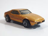 1983 Hot Wheels Upfront 924 Metalflake Gold Die Cast Toy Car Vehicle