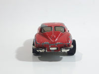 1993 Hot Wheels 25th Anniv Chevy Split Window '63 Red Die Cast Toy Car Vehicle