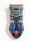 2016 Hot Wheels Batman v Superman Twin Mill Metalflake Dark Grey Die Cast Toy Car Vehicle