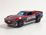 2016 Hot Wheels Ultimate Spider-Man vs The Sinister 6 BLVD. Bruiser Red Die Cast Toy Car Vehicle