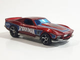 2016 Hot Wheels Ultimate Spider-Man vs The Sinister 6 BLVD. Bruiser Red Die Cast Toy Car Vehicle