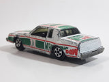 Vintage ERTL NASCAR #11 Darrel Waltrip Mountain Dew Buick Regal White and Green Die Cast Toy Race Car Vehicle