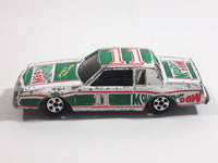 Vintage ERTL NASCAR #11 Darrel Waltrip Mountain Dew Buick Regal White and Green Die Cast Toy Race Car Vehicle