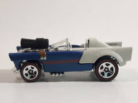 2014 Hot Wheels LFL Star Wars Han Solo Car Dark Blue and White Die Cast Toy Race Car Vehicle with Red Line Wheels