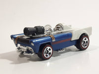 2014 Hot Wheels LFL Star Wars Han Solo Car Dark Blue and White Die Cast Toy Race Car Vehicle with Red Line Wheels