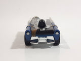 2014 Hot Wheels LFL Star Wars Han Solo Car Dark Blue and White Die Cast Toy Race Car Vehicle with Red Line Wheels