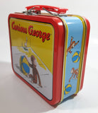 2000 Curious George Small Tin Metal Lunch Box