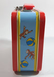 2000 Curious George Small Tin Metal Lunch Box