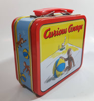 2000 Curious George Small Tin Metal Lunch Box